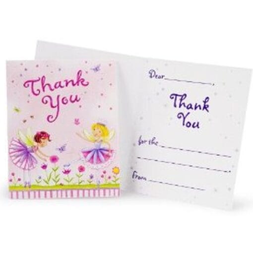 Garden Fairy Thank You Notes 8Ct