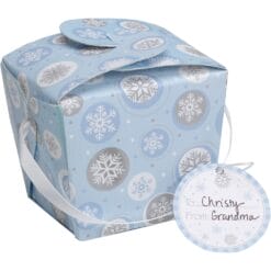 Pails Pint w/Snowflakes 4CT