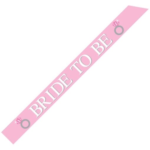 Bride To Be Satin Sash 66&Quot;X4&Quot;