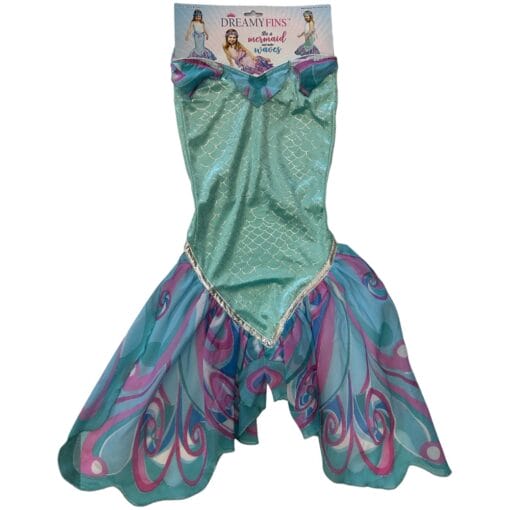 Dreamy Fins Mermaid Dress Teal