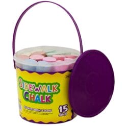 Chalk, Sidewalk Colored Jumbo 15CT