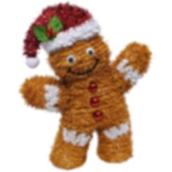 Gingerbread Man Table Top Decor 12in