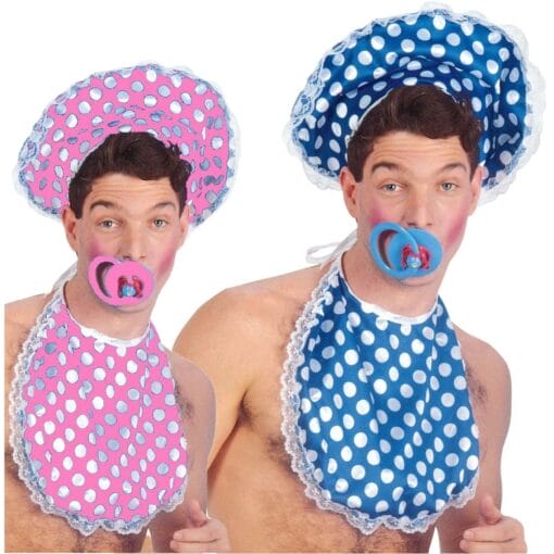 Baby Bonnet Kit (Bib/Bonnet/Pacifier)