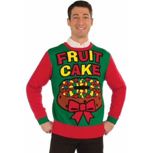 Fruit Cake Christmas Sweater