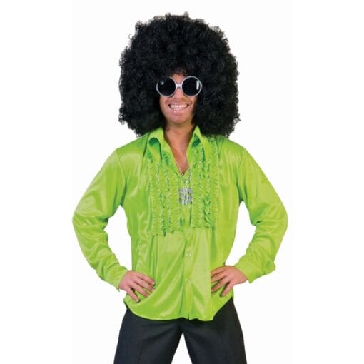 Saturday Night Shirt Green Adult Size