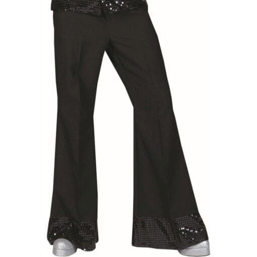 Disco Pants Black Mens Adult