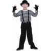 Striped Shirt Black & White Child Size