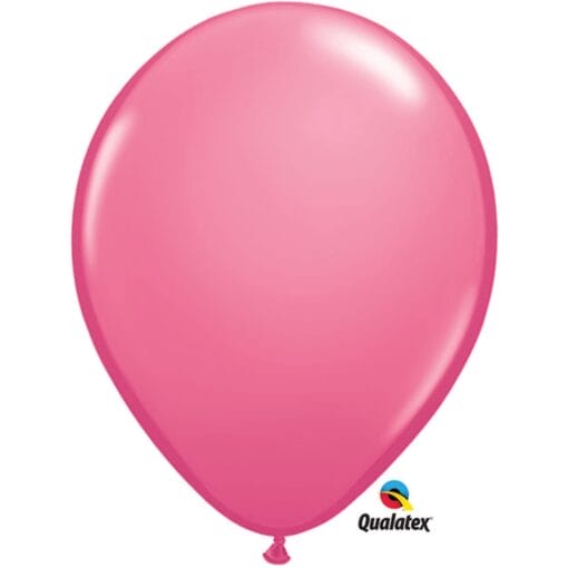 11&Quot; Fsh Rose Latex Balloons 100Ct