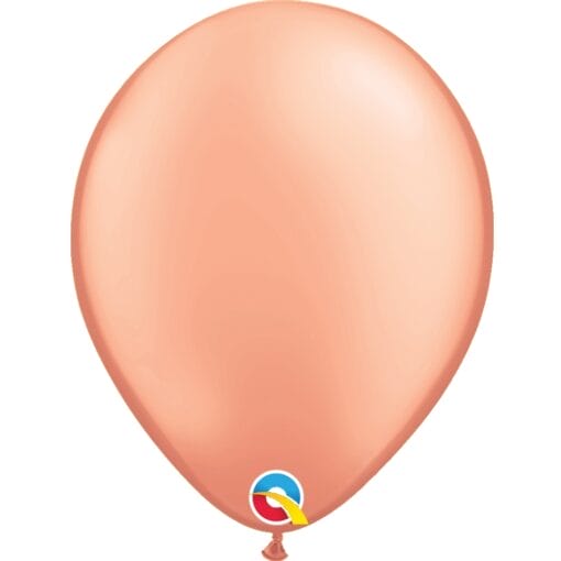 11&Quot; Met Rose Gold Ltx Balloons 100Ct