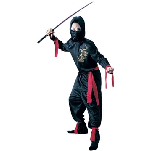 Black Ninja Costume Child