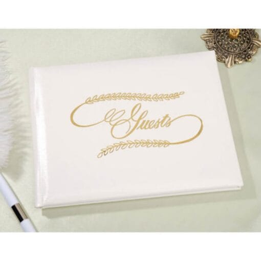 Guest Book White