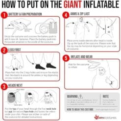 Kids Giant Inflatable Pinata Child Os