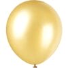 12'' Gold Peralized Latex Balloons 8CT