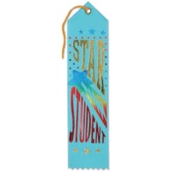 Star Student Award Ribbon 2" x 8"