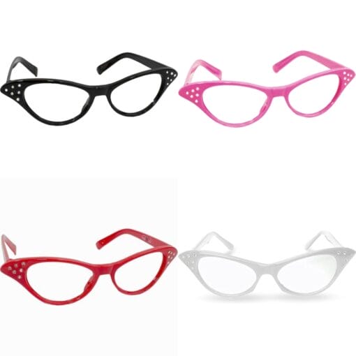 Cat Eye Glasses Astd Colors