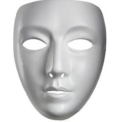 Blank Female Mask