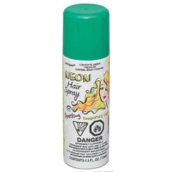 Neon Green Temporary Hairspray 4.5oz