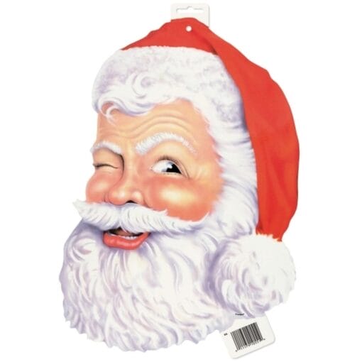 Santa Face Cutout