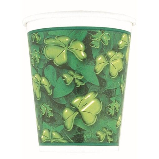 St. Patrick Day Cups Hot/Cold 9Oz 8Ct