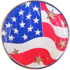 Stars & Stripes Plates Paper 9" 8CT