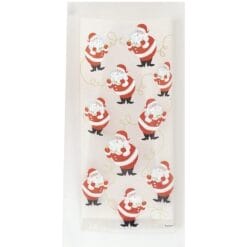 Twinkle Santa Cello Bags 20CT