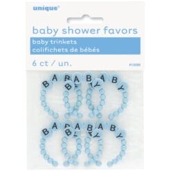 Baby Blue Trinkets 6CT