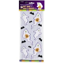 Ghost & Pumpkin Cello Bags 20CT