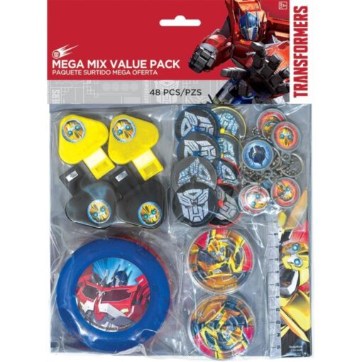 Transformers Value Pack Favors 48Ct