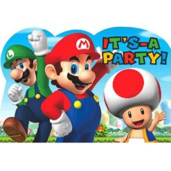 Super Mario Brothers™ Invitations 8CT