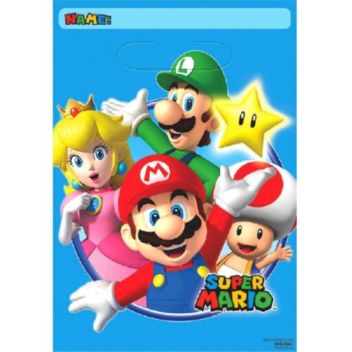 Super Mario Brothers™ Loot Bags 8Ct