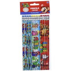 Super Mario Brothers™ Pencils 12CT