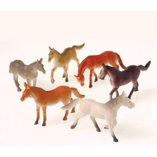 Horse Figures Astd Small Plastic