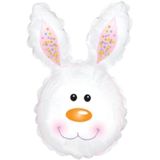 30&Quot; Shp Bunny Head Mylar Balloon