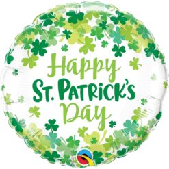 18" RND Happy St Patrick's Day Foil