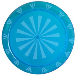 12" RND Tray Neon Blue