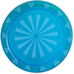 16" RND Tray Neon Blue