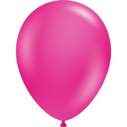 11" RND Hot Pink TufTex Latex Balloons 100CT