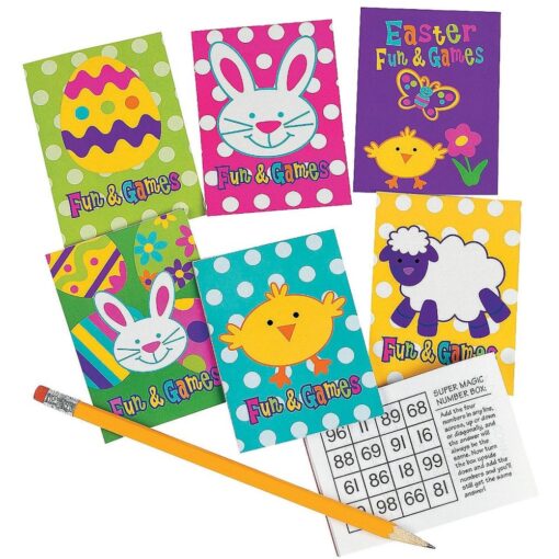 Easter Fun &Amp; Game Book Astd Per Each