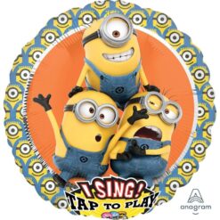 28" Despicable Me Singing Round Foil Balloon