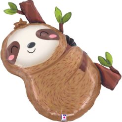 28" Cute Sloth Shape Jumbo Foil Balloon