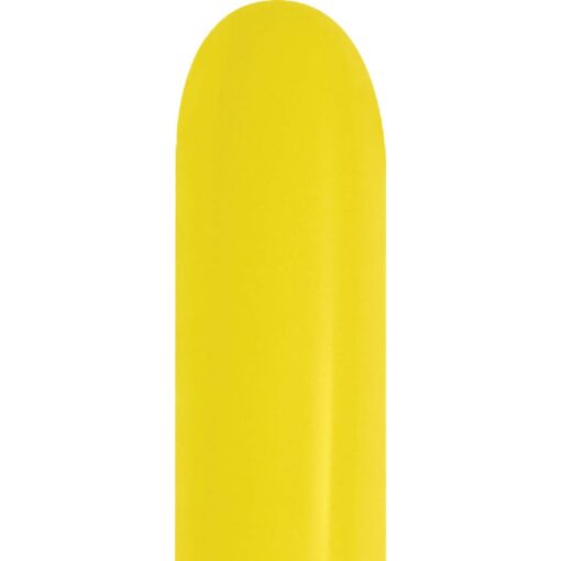 260S Fashion Yellow Latex Balloons 50Ct