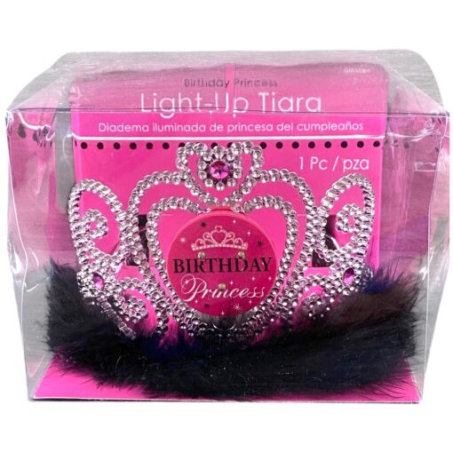 Light-Up Flashing Birthday Tiara