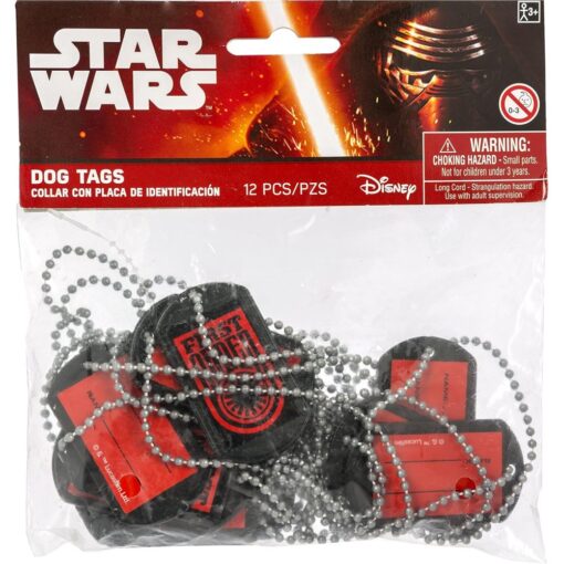 Star Wars™ Episode Vii Dog Tags 12Ct