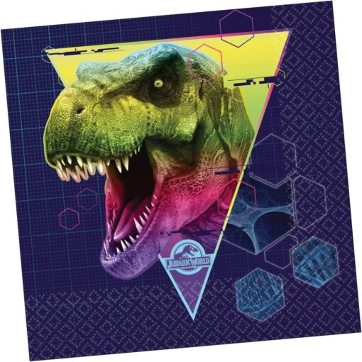 Jurassic World™ Dino Hybrid Napkins Lunch 16Ct
