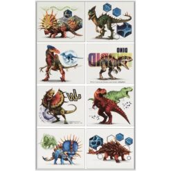 Jurassic World™ Dino Hybrid Temp Tattoos 8CT