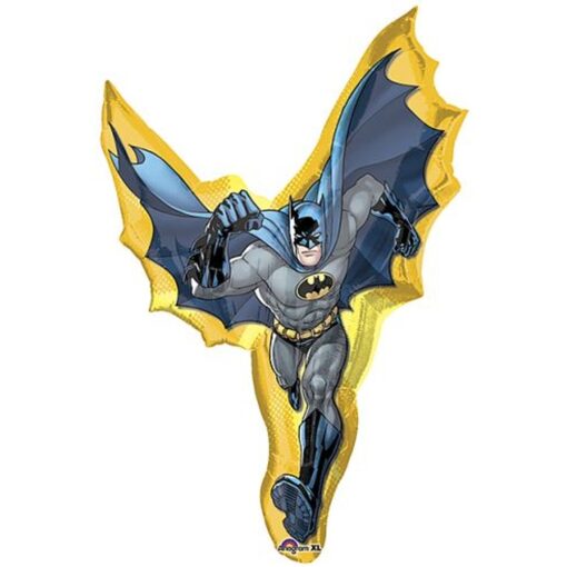 39&Quot; Shp Batman Action Jumbo Foil Balloon