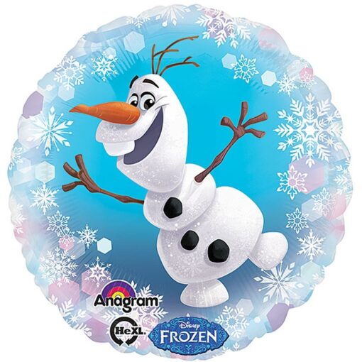 17&Quot; Rnd Frozen Olaf Foil Balloon