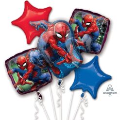 BQT Spiderman, 1 Jumbo w/4 ~18" Balloons