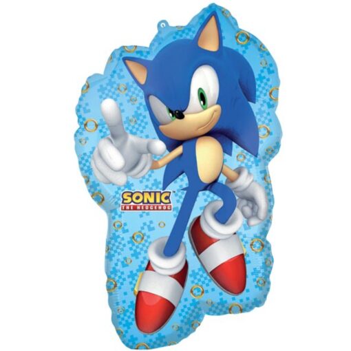30&Quot; Shp Sonic The Hedgehog Foil Balloon