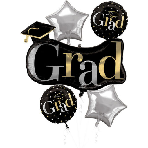 Bqt Class Dismissed Grad Foil Balloons